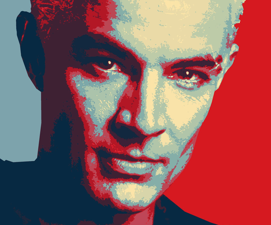 Spike from Buffy the Vampire Slayer Pop Art Illustration - Horror Television Home Decor in Poster Print or Canvas Art