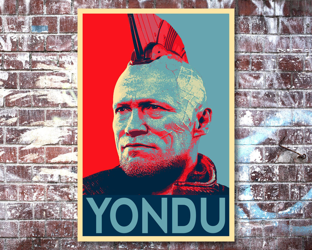 Yondu Pop Art Illustration - Marvel Superhero Home Decor in Poster Print or Canvas Art