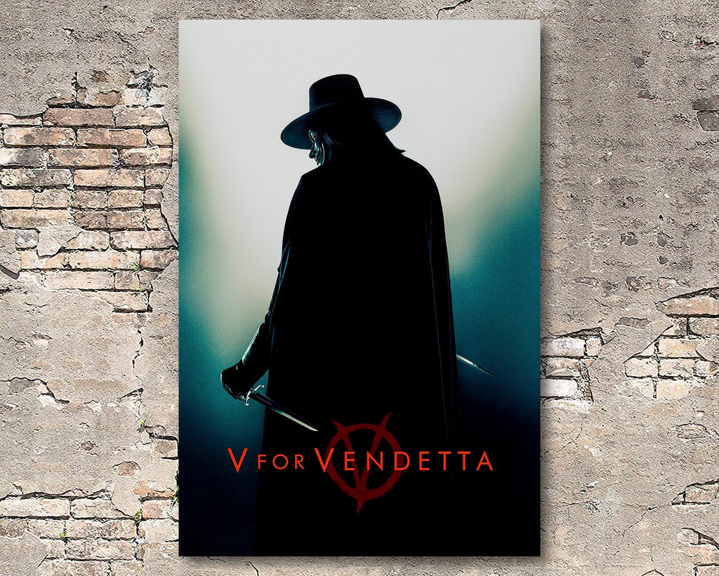 V for Vendetta 2005 Poster Reprint - Revolution Superhero Comic Book Home Decor in Poster Print or Canvas Art