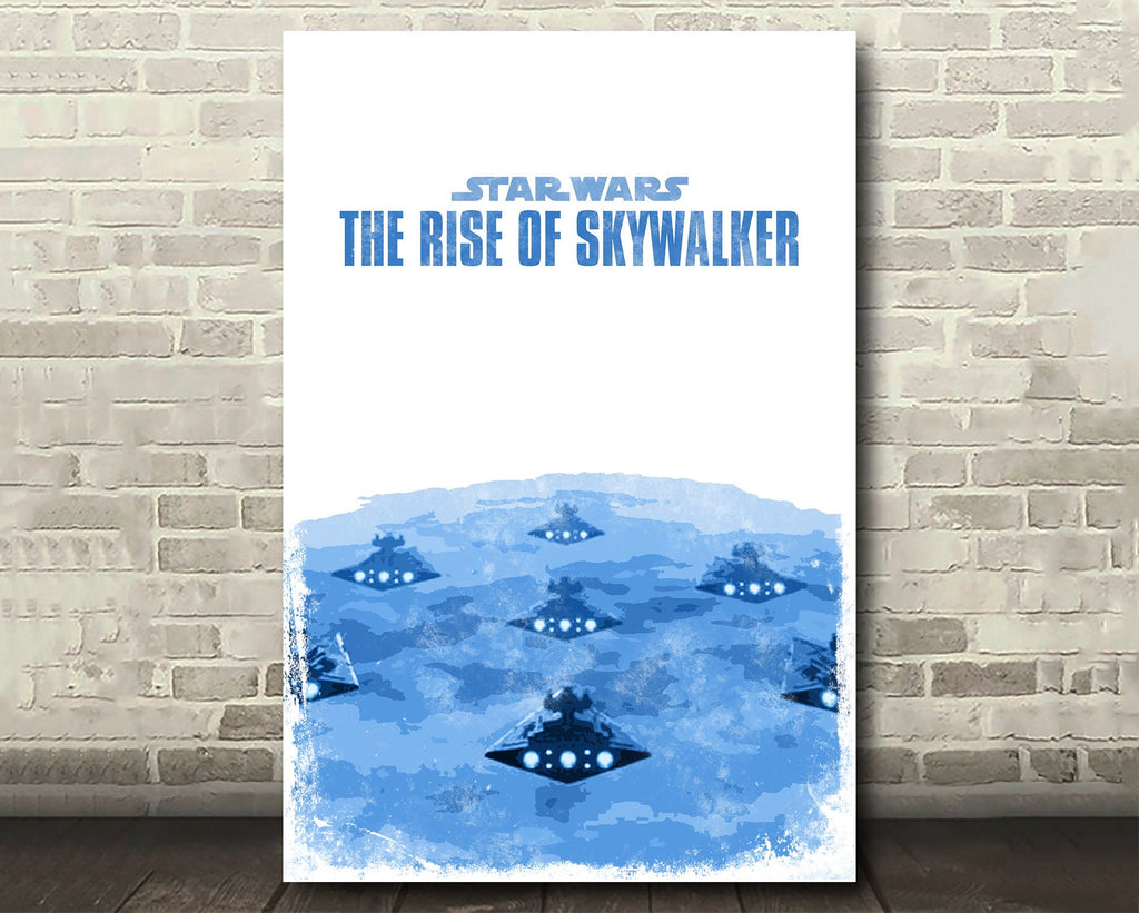 Star Wars: The Rise of Skywalker Poster Reprint - Science Fiction Home Decor in Poster Print or Canvas Art
