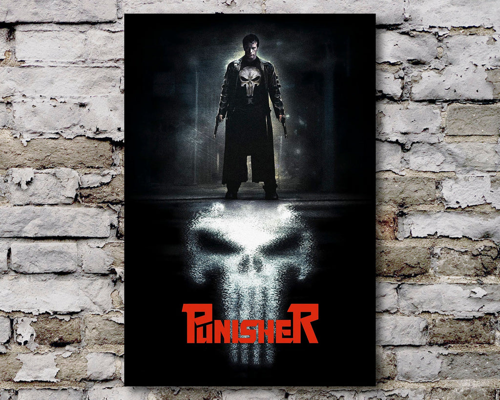 The Punisher 2004 Poster Reprint - Marvel Superhero Home Decor in Poster Print or Canvas Art