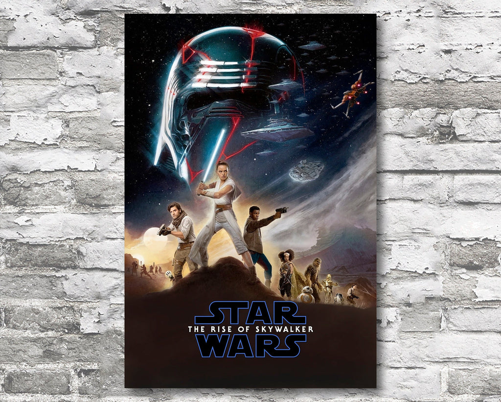 Star Wars: The Rise of Skywalker Poster Reprint - Science Fiction Home Decor in Poster Print or Canvas Art