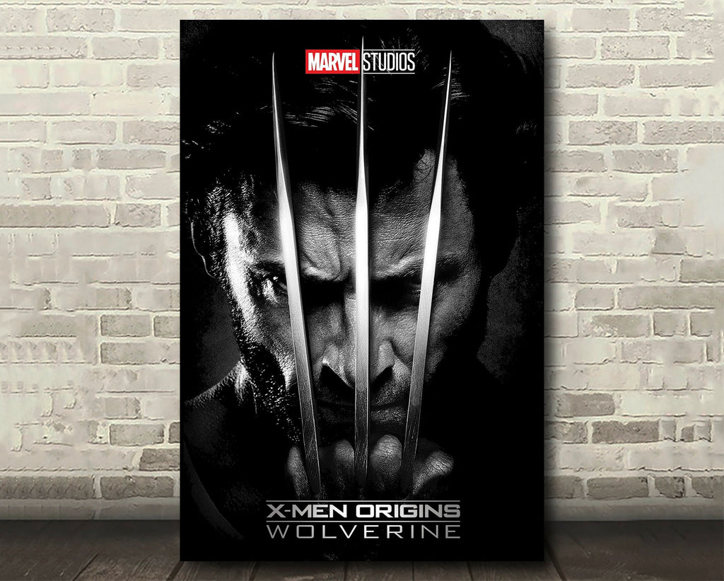 X-Men Origins: Wolverine 2009 Poster Reprint - X-Men Superhero Home Decor in Poster Print or Canvas Art