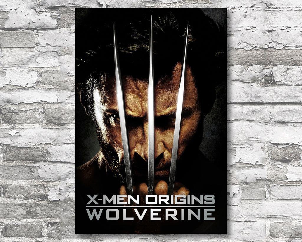 X-Men Origins: Wolverine 2009 Poster Reprint - X-Men Superhero Home Decor in Poster Print or Canvas Art