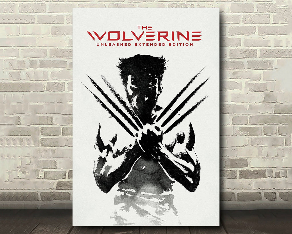 The Wolverine 2013 Poster Reprint - X-Men Superhero Home Decor in Poster Print or Canvas Art