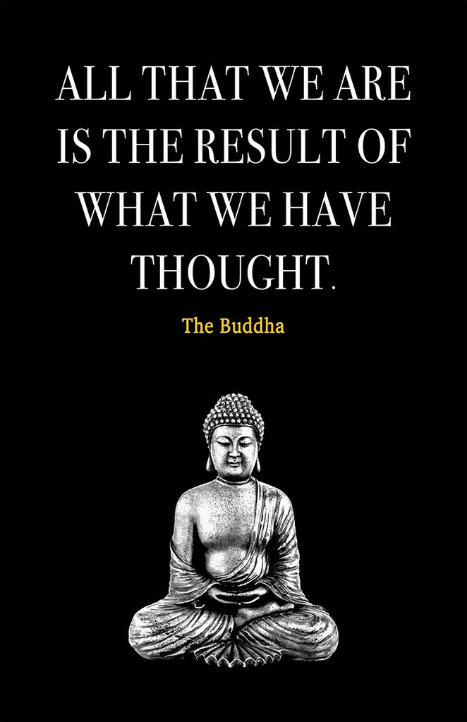 The Buddha Quote Motivational Wall Art | Inspirational Home Decor in Poster Print or Canvas Art