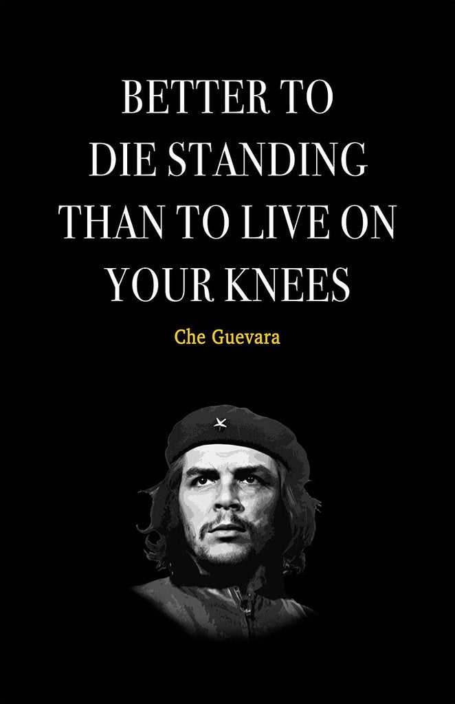 Che Guevara Quote Motivational Wall Art | Inspirational Home Decor in Poster Print or Canvas Art
