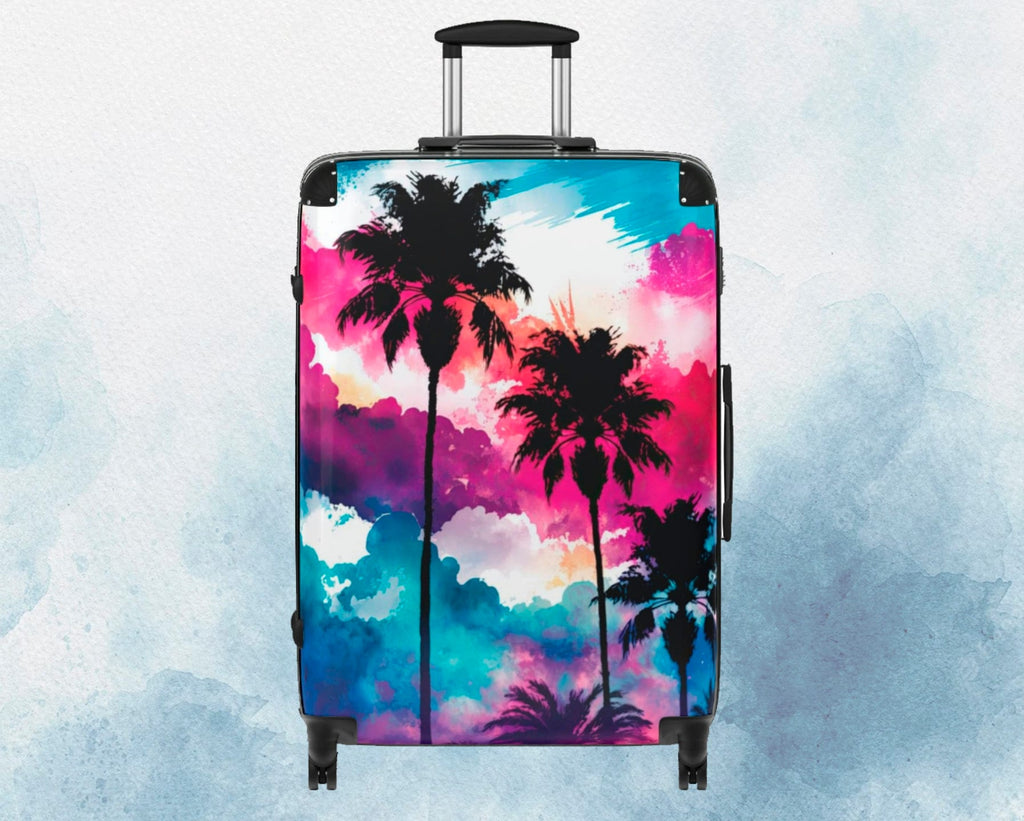 Tropical Sunset Travel Suitcase - Premium Hard-Shell Durable Build, Exquisite Design, and Unmatched Style for Your Next Adventurer