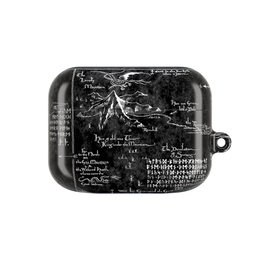 Hobbit Map AirPods Case, Tolkien Fantasy AirPods Pro Case iPhone Accessories