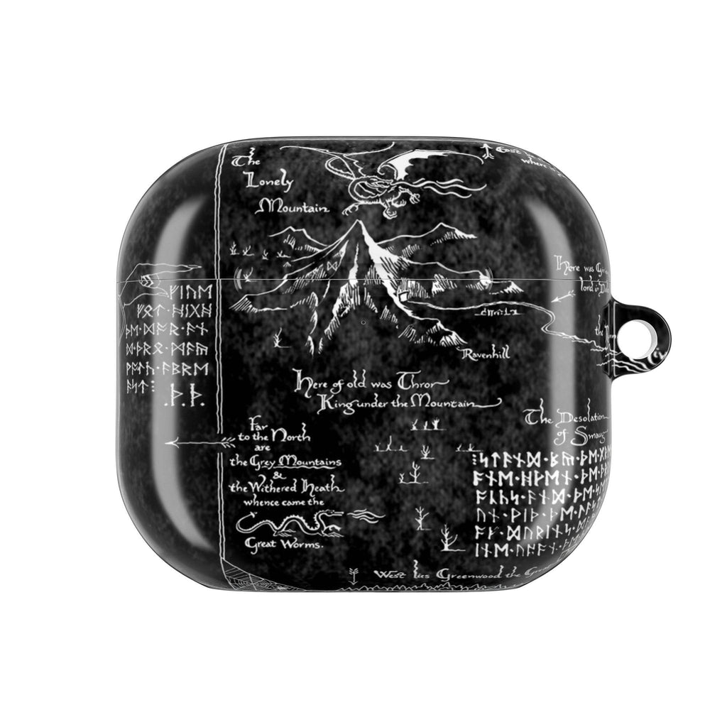 Hobbit Map AirPods Case, Tolkien Fantasy AirPods Pro Case iPhone Accessories