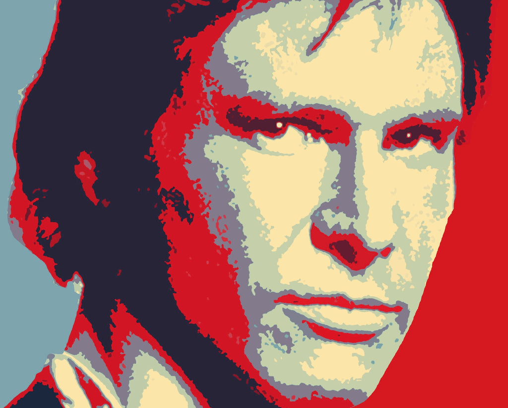 Han Solo Pop Art Illustration - Star Wars Home Decor in Poster Print or Canvas Art