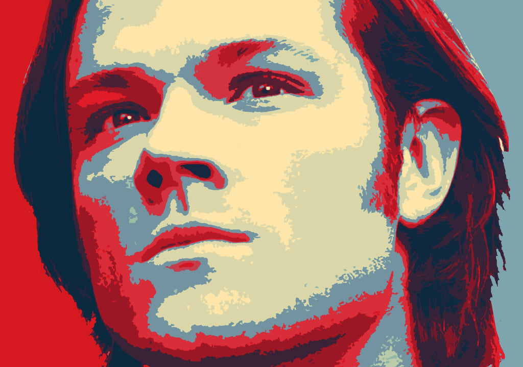 Sam Winchester Pop Art Illustration - Supernatural Television Home Decor in Poster Print or Canvas Art