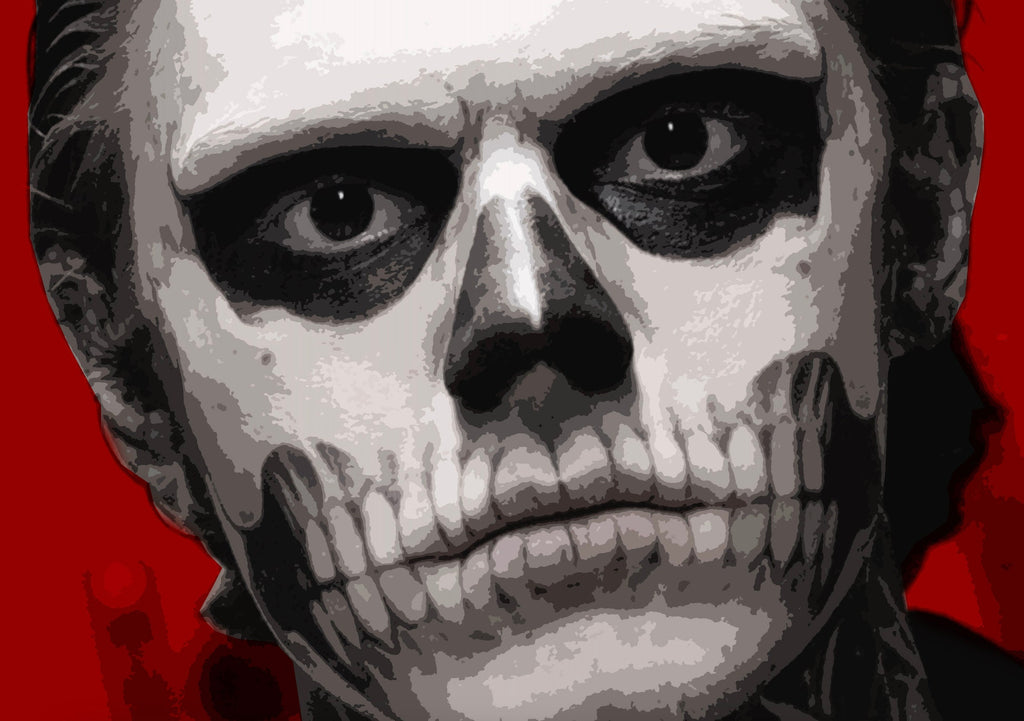 Tate Langdon Pop Art Illustration - American Horror Story Home Decor in Poster Print or Canvas Art