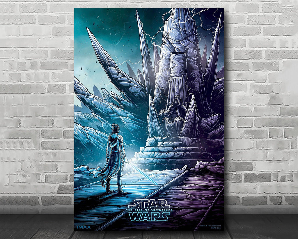 Star Wars: The Rise of Skywalker Poster Reprint - Science Fiction Home Decor in Poster Print or Canvas Art