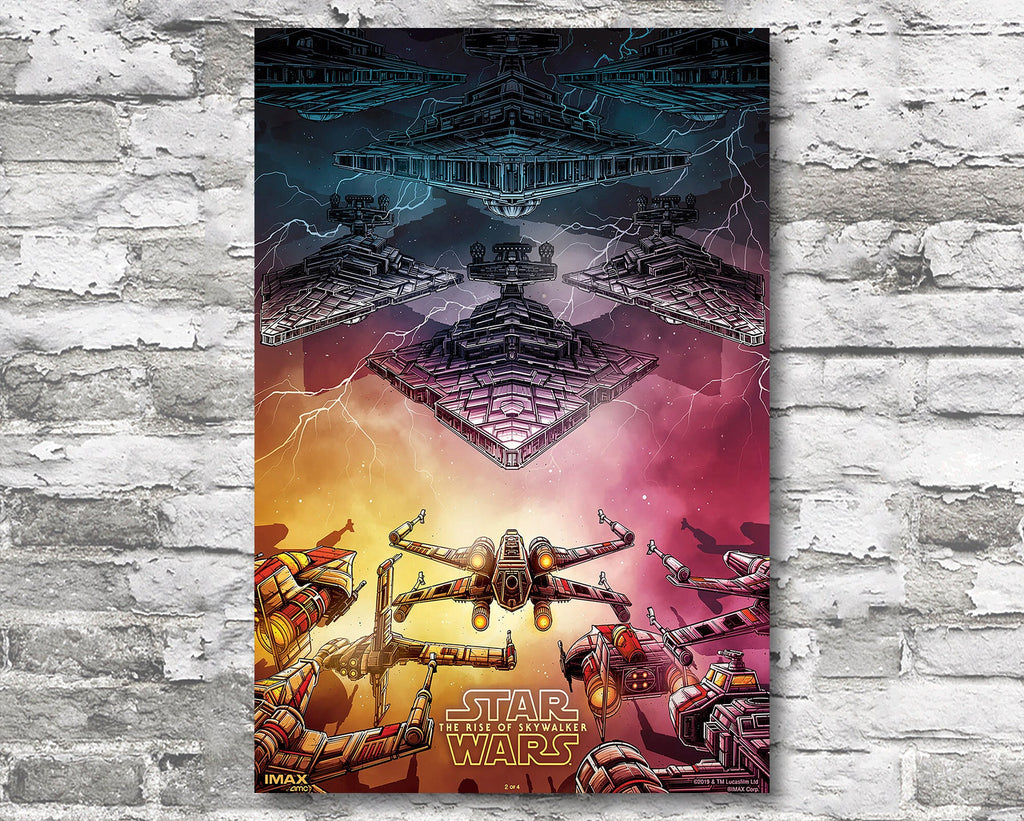 Star Wars: The Rise of Skywalker Poster Reprint - Science Fiction Home Decor in Poster Print or Canvas Art