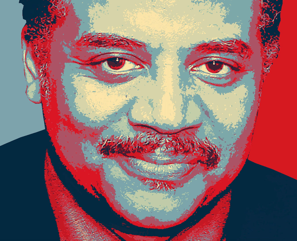 Neil deGrasse Tyson Pop Art Illustration - Science Icon Home Decor in Poster Print or Canvas Art