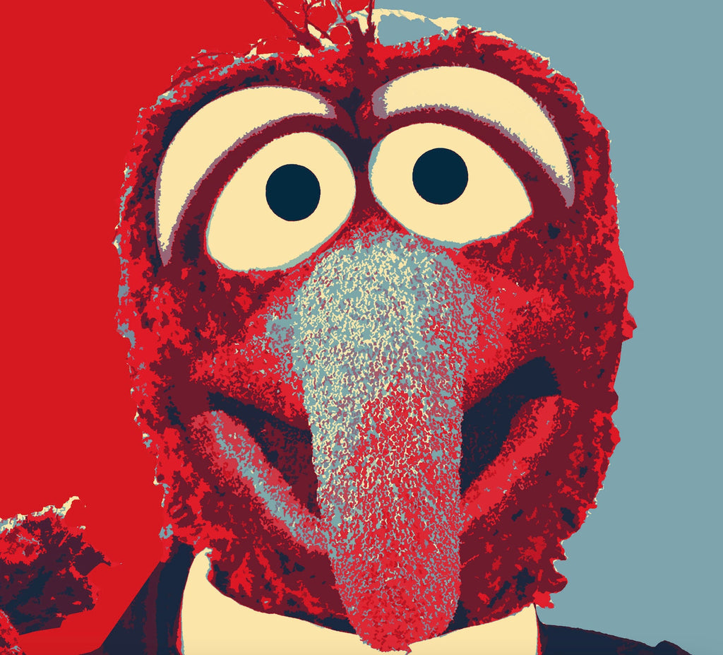 Gonzo Pop Art Illustration - Jim Henson Muppets Home Decor in Poster Print or Canvas Art