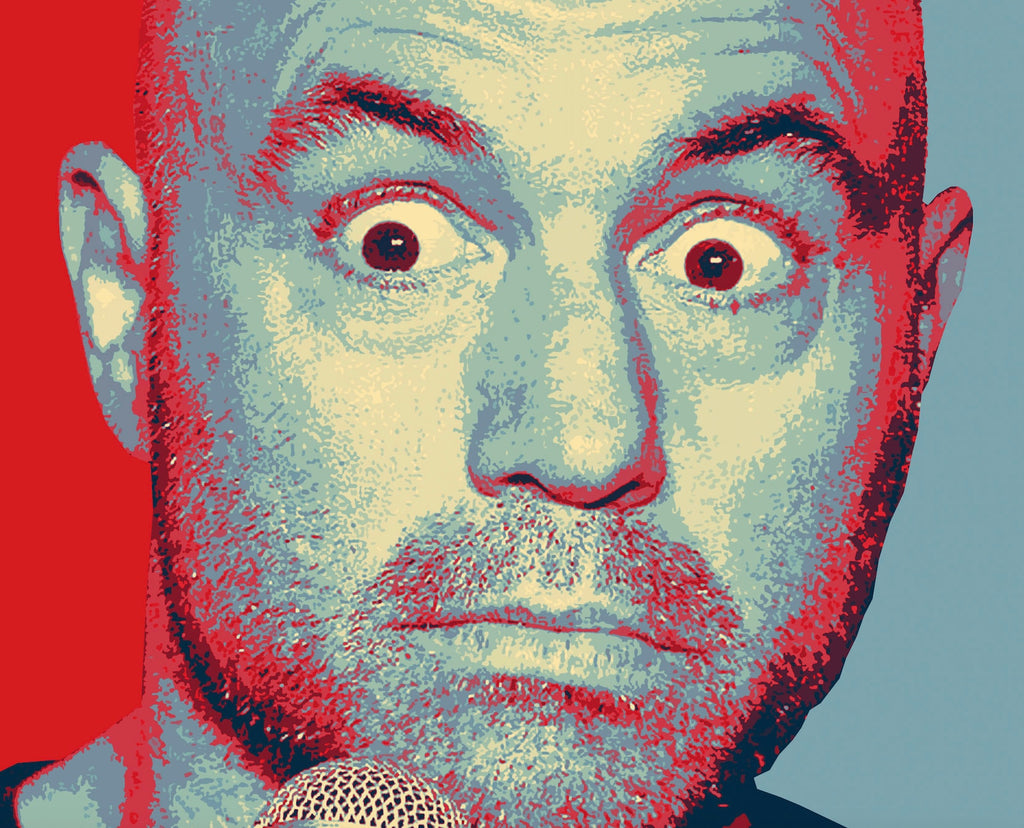 Joe Rogan Pop Art Illustration - Celebrity Podcast Home Decor in Poster Print or Canvas Art