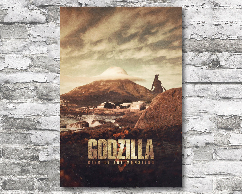 Godzilla King of the Monsters 2019 Japanese Poster Reprint - Monster Movie Home Decor in Poster Print or Canvas Art