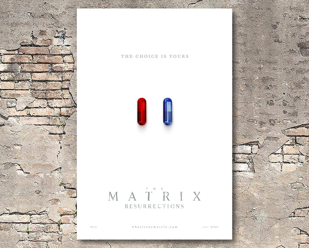 The Matrix: Resurrections 2021 Poster Reprint - Sci-Fi Home Decor in Poster Print or Canvas Art