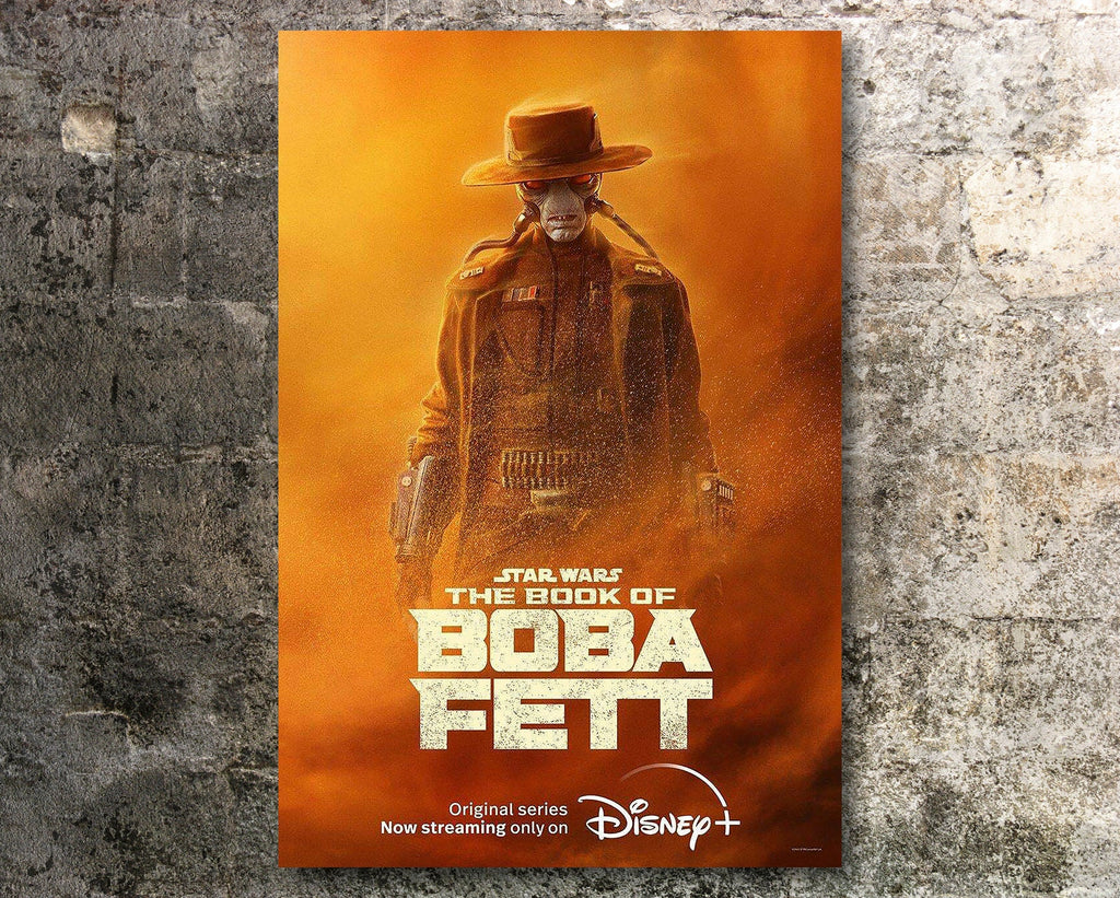 Cad Bane The Book of Boba Fett Poster Reprint - Star Wars Clone Wars Home Decor in Poster Print or Canvas Art