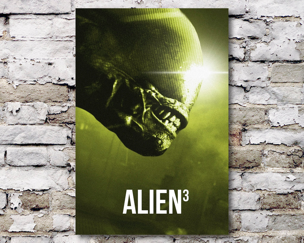 Alien 3 1992 Vintage Poster Reprint - Science Fiction Horror Home Decor in Poster Print or Canvas Art