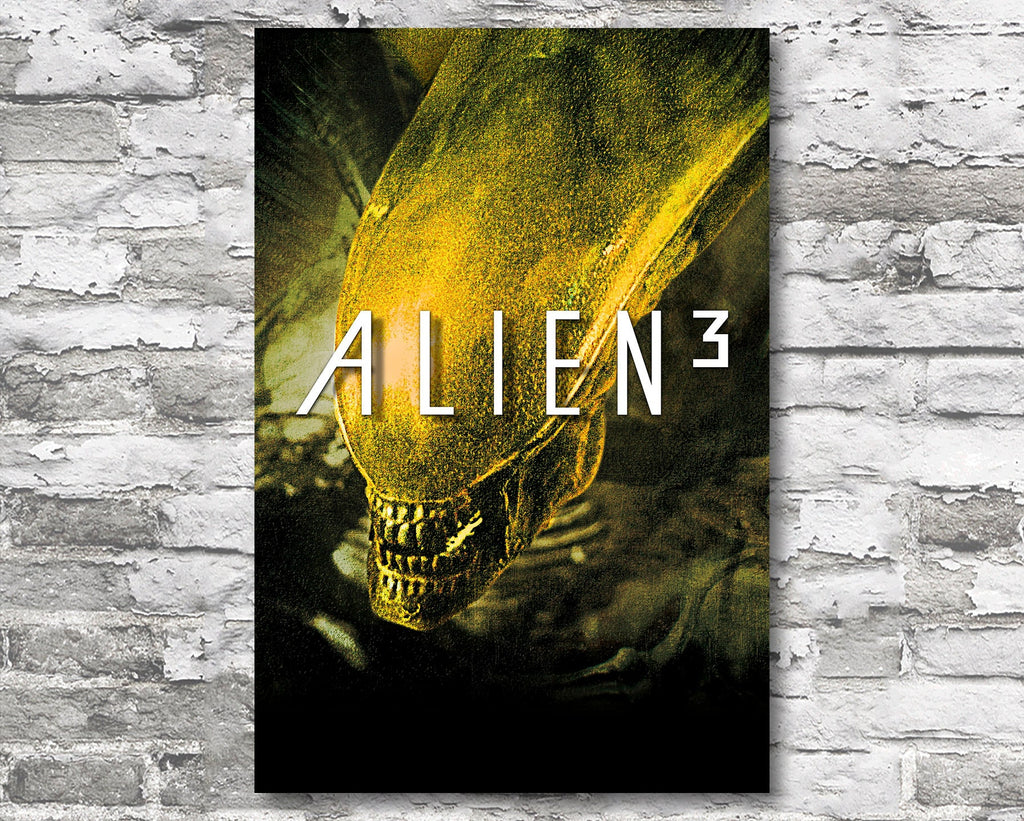 Alien 3 1992 Vintage Poster Reprint - Science Fiction Horror Home Decor in Poster Print or Canvas Art