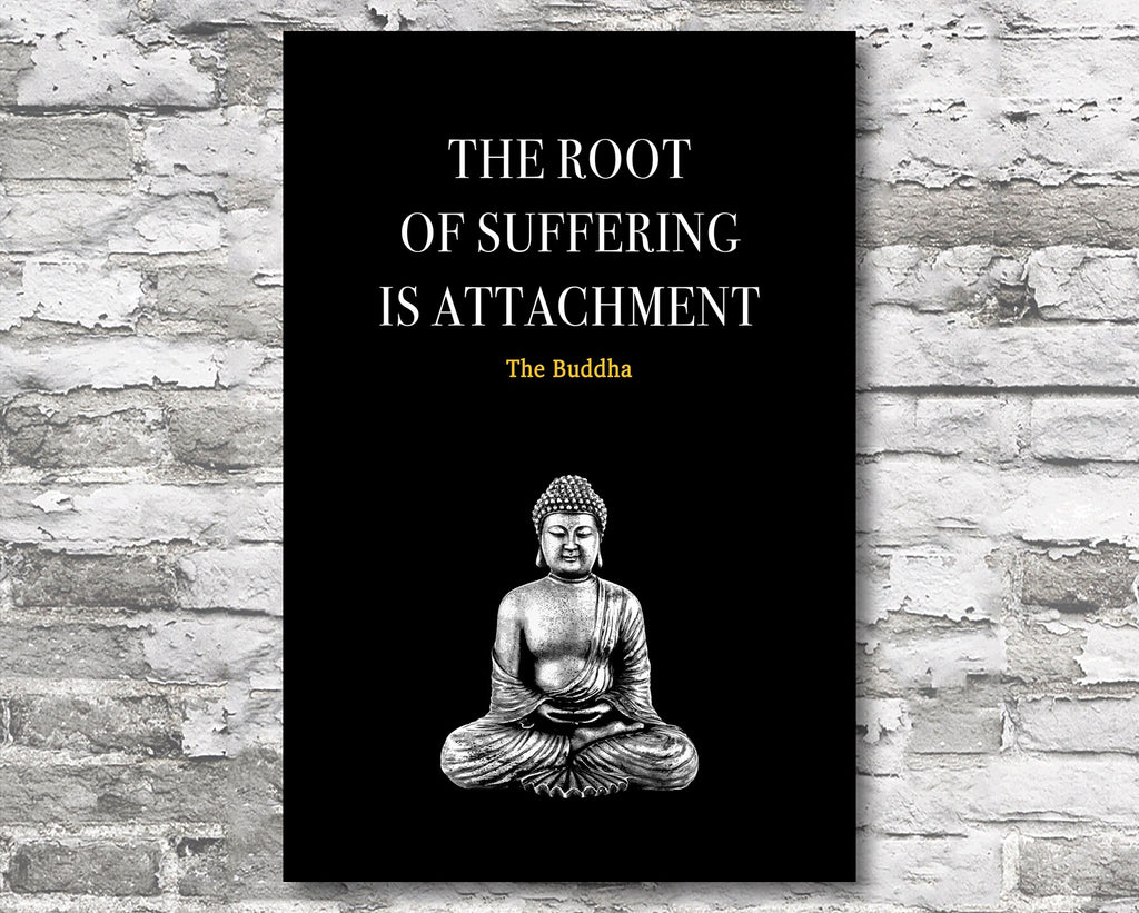 The Buddha Quote Motivational Wall Art | Inspirational Home Decor in Poster Print or Canvas Art