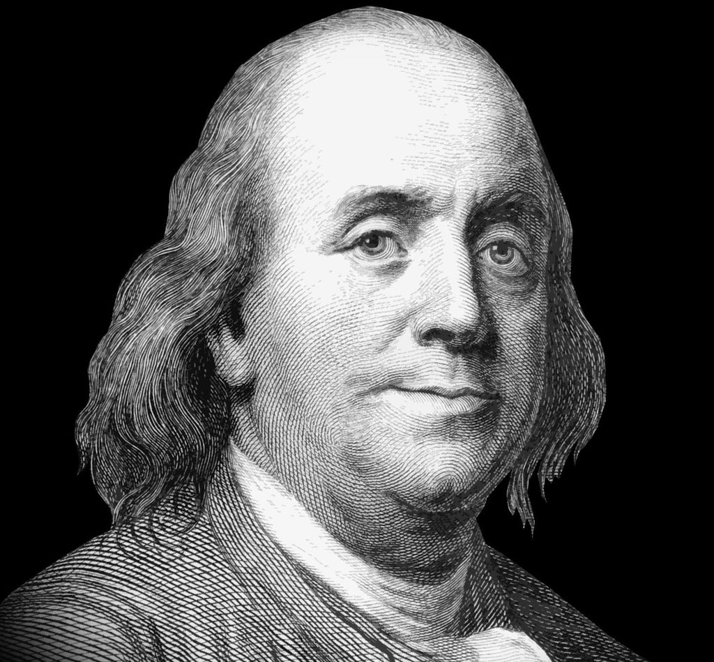 Benjamin Franklin Quote Motivational Wall Art | Inspirational Home Decor in Poster Print or Canvas Art