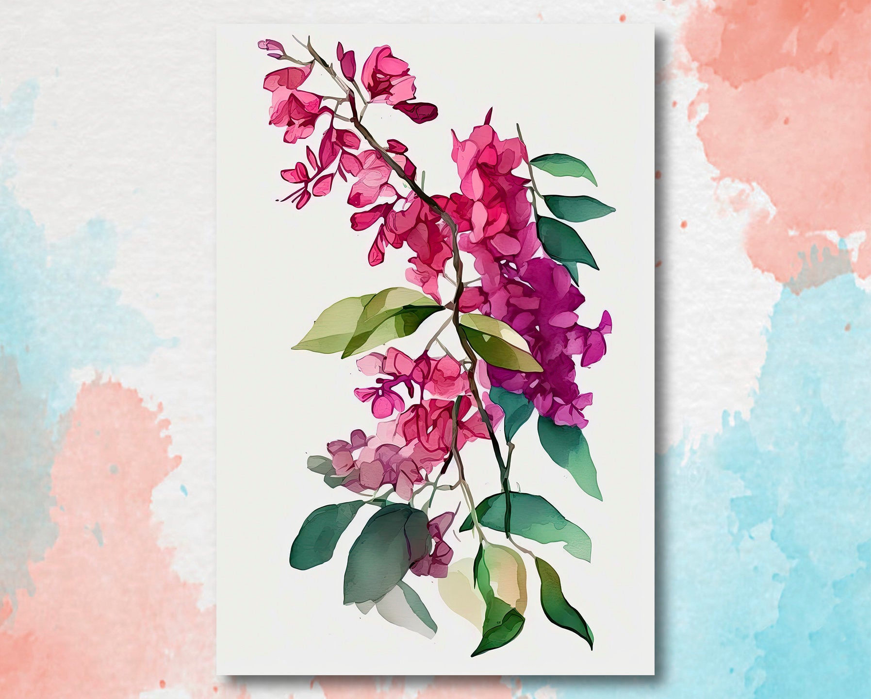 Easy Watercolor Bougainvillea Flowers Painting/ Step By Step Watercolor  Painting For Beginners/ - video Dailymotion