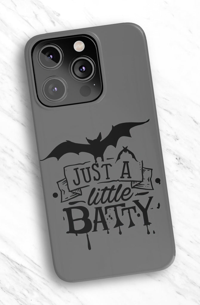 Halloween Spooky Bats iPhone Case 14 13 12 11 Pro XR, Hard Tough Protective Cover Case