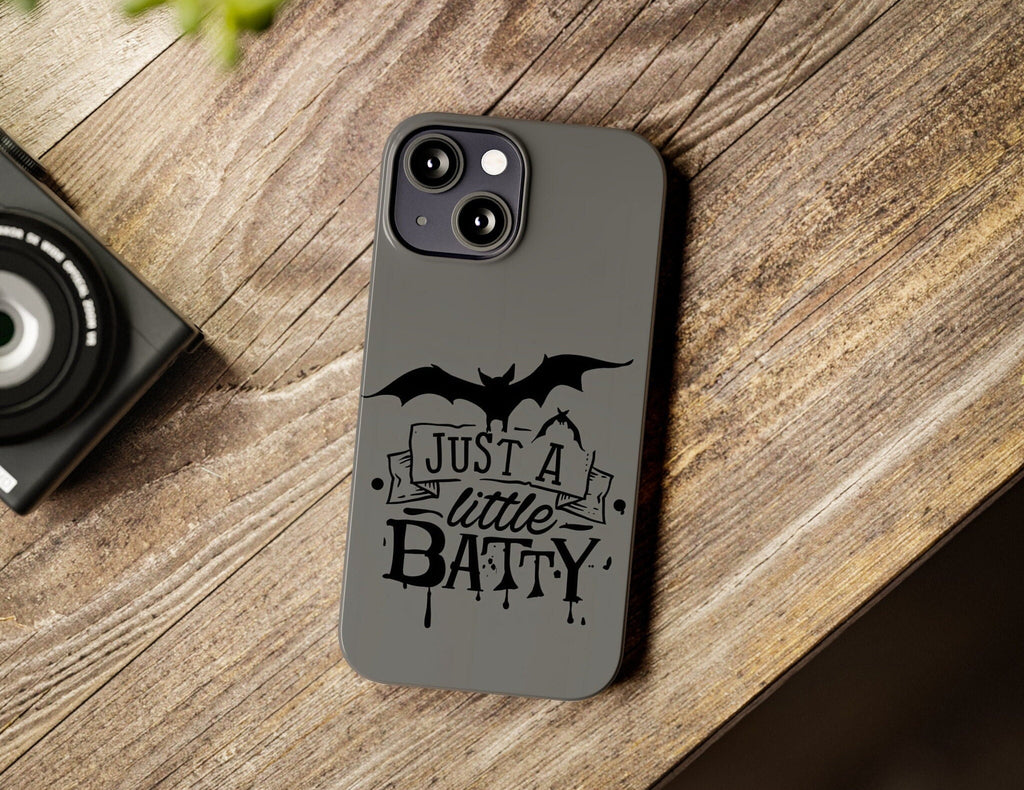 Halloween Spooky Bats iPhone Case 14 13 12 11 Pro XR, Hard Tough Protective Cover Case