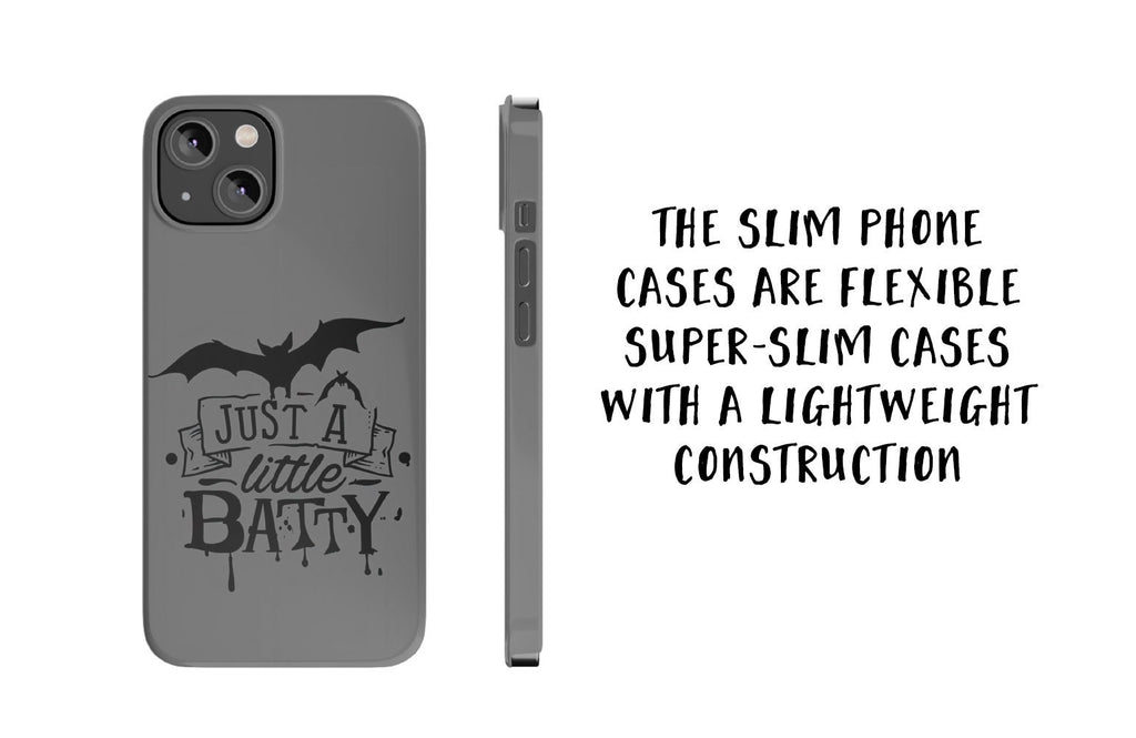 Halloween Spooky Bats iPhone Case 14 13 12 11 Pro XR, Hard Tough Protective Cover Case